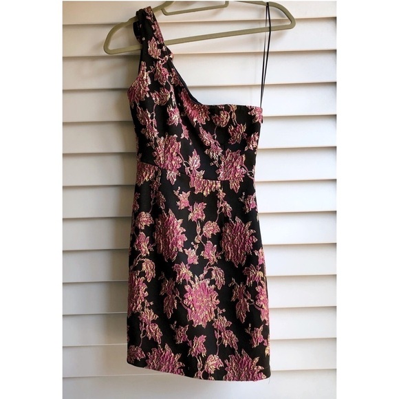 For Love & Lemons Luella Jacquard Mini Dress - Picture 9 of 15